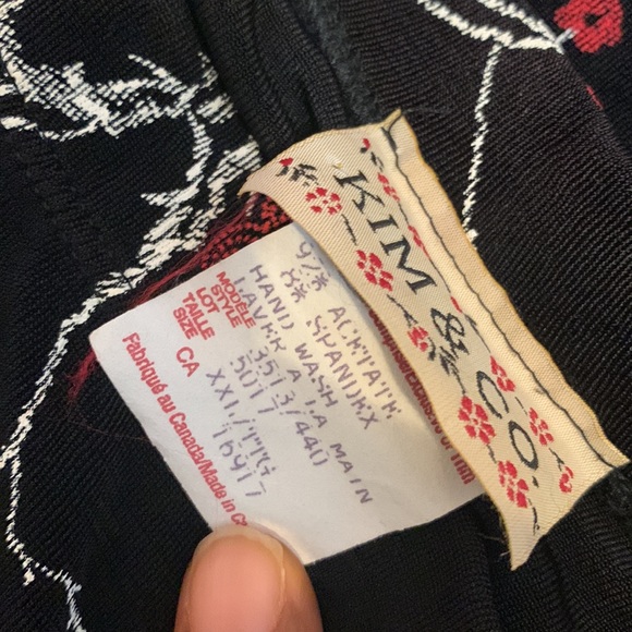 Kim & Co Stretchy Black Long Skirts - Picture 7 of 7